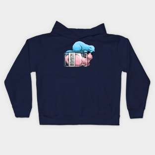 Store-bought Hormones Cat E Kids Hoodie